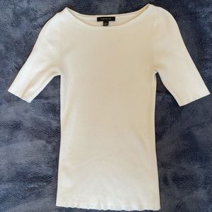 Ann Taylor Ribbed Top - S
